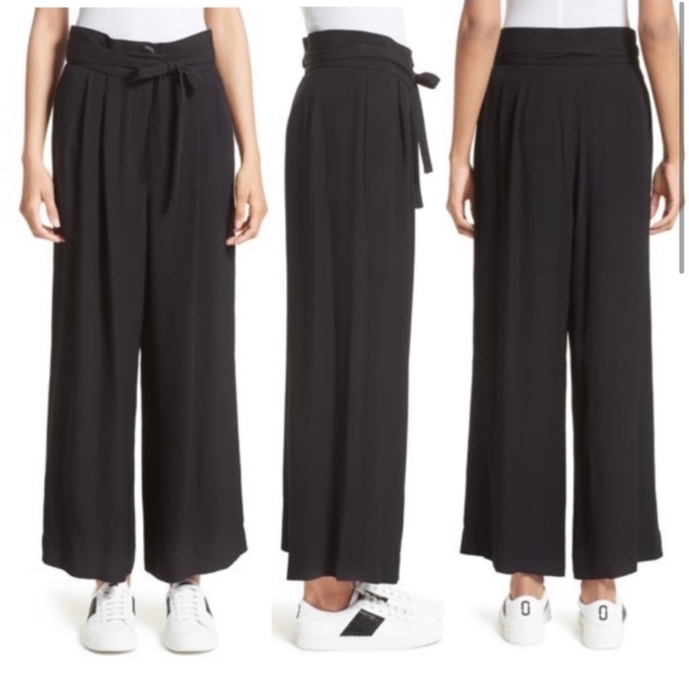 NWT Marc Jacobs wide leg trouser pants with wrap belt. Sz6